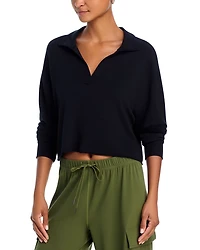 Joan Fleece Polo Sweatshirt