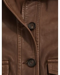 Hanson Leather Trucker Jacket