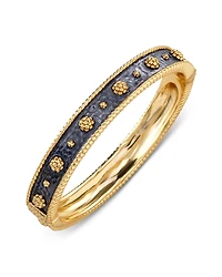 Capucine De Wulf Berry Two Tone Hinged Bangle Bracelet