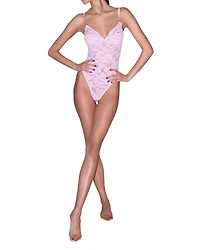 Le Stretch Lace Wireless Bodysuit