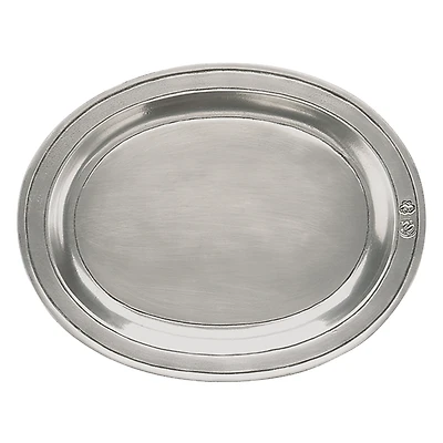 Match Oval Incised Tray, X-Small