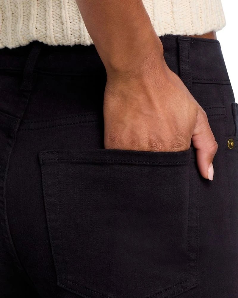 Le Slim Palazzo High Rise Wide Leg Jeans