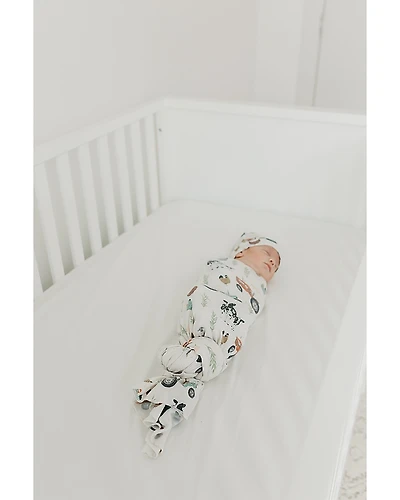 Copper Pearl Jo Swaddle Blanket