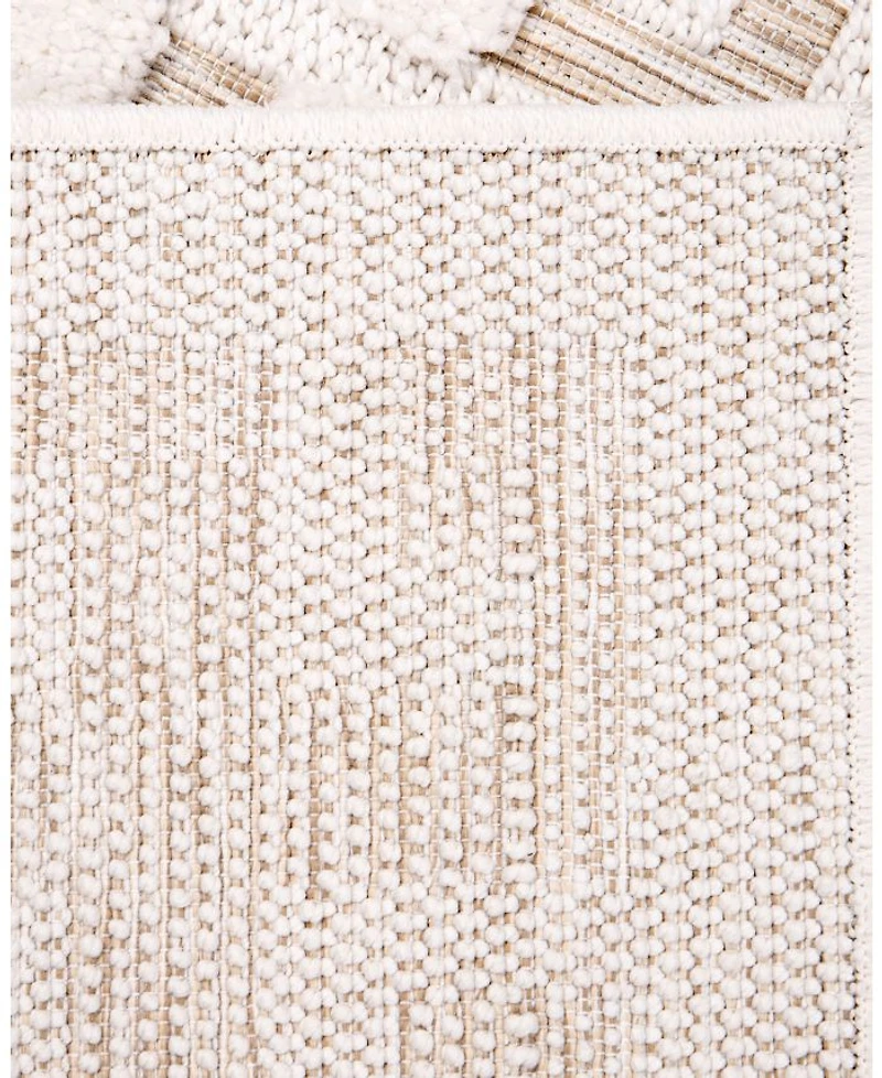 Orian Crochet Chain Link Area Rug, 5'3" x 7'6"