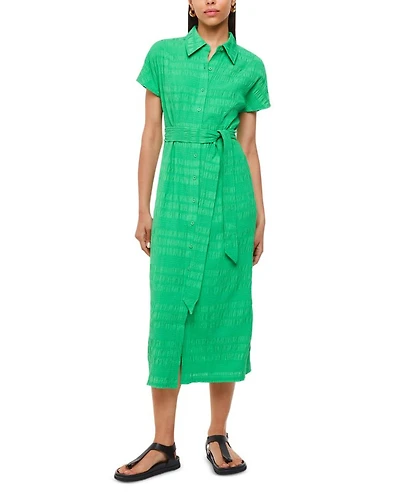 Millie Textured Shirt Dress