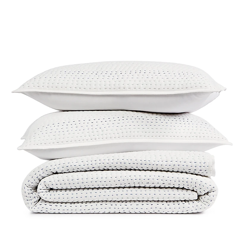 Sky Multicolor Pickstitch Coverlet Set, Full/Queen