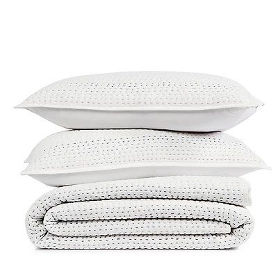 Sky Multicolor Pickstitch Coverlet Set, Full/Queen