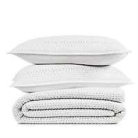 Sky Multicolor Pickstitch Coverlet Set, Full/Queen