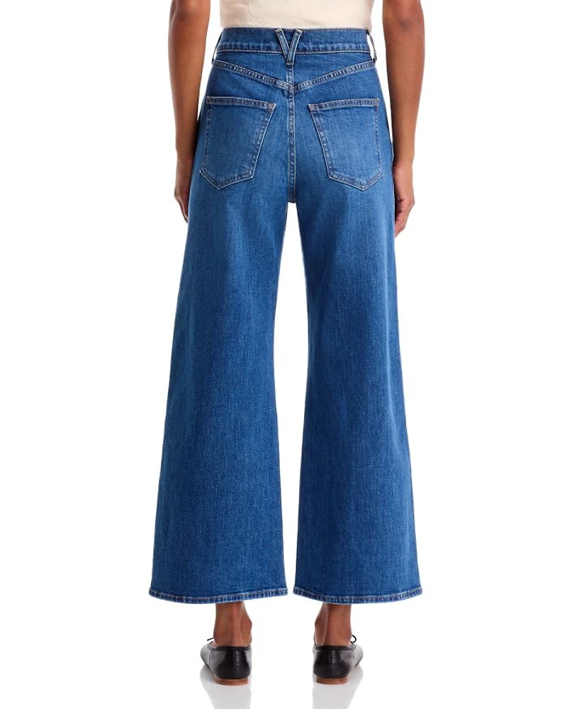 Taylor High Rise Wide Leg Jeans Serendipity