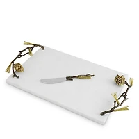 Pine Cone Cheeseboard with Knife