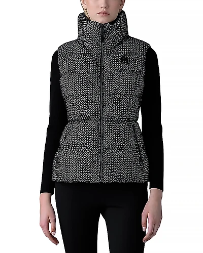 Mackage Chaya Flocked Light Down Vest