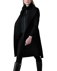 Norita Belted Wool Coat