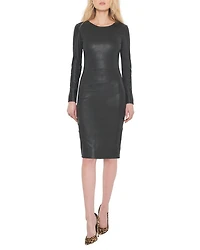Mrs Smith Stretch Leather Dress