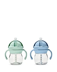 Tot Transitions Straw Cups with Handles 6 oz., 2 Pack