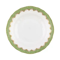 Fish Scale Evergreen Dessert Plate