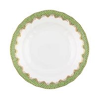 Herend Fish Scale Evergreen Dessert Plate
