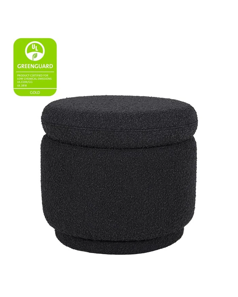 Enoki Bouclé Storage Ottoman