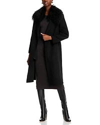 Kobi Halperin Shirley Shearling Collar Coat