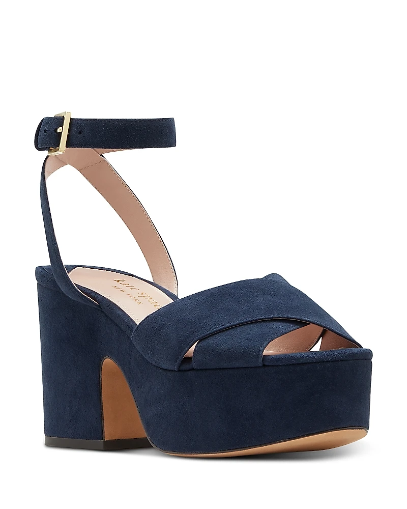 kate spade new york Women's Rio Crossover Strap High Heel Platform Sandals