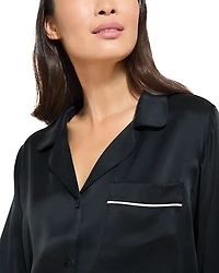 Inez Washable Silk Long Pajama Set