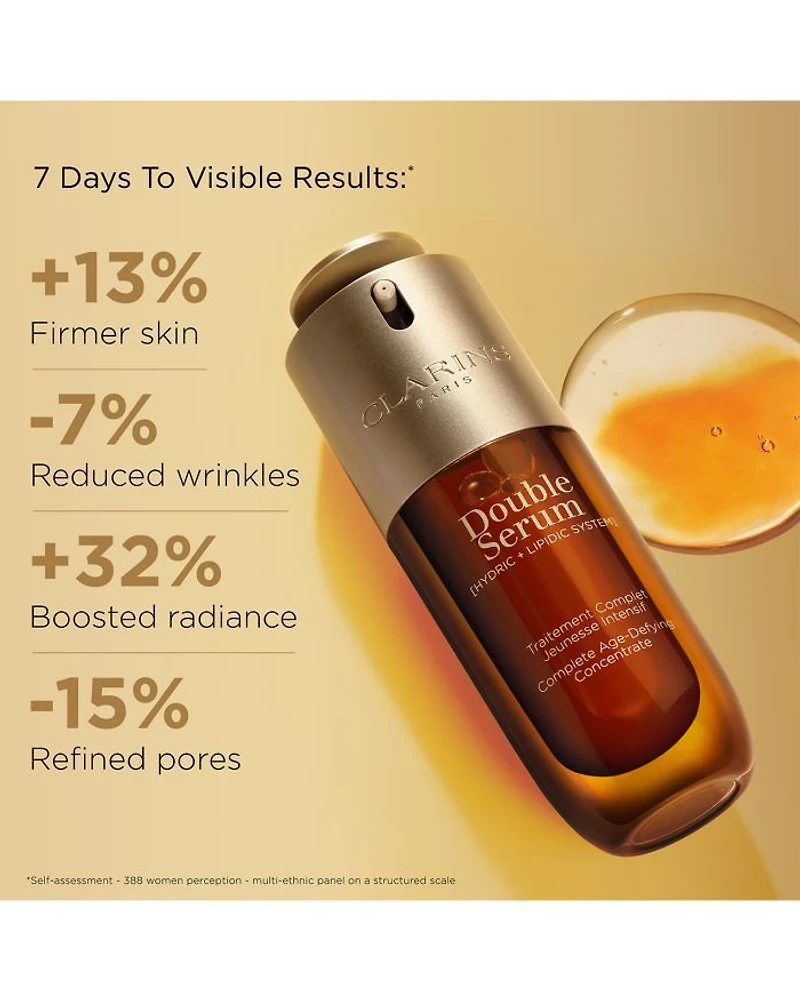 Double Serum to Firm, Smooth, Boost Radiance & Refine Pores