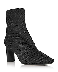 rag & bone Women's Aja Pointed Toe Diamante High Heel Ankle Boots