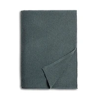 Aqua 100% Cashmere Throw Blanket - Exclusive