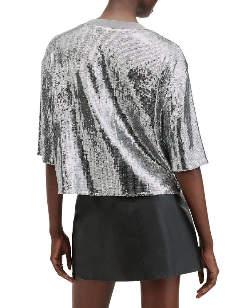 Juela Sequin Top