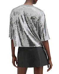Juela Sequin Top