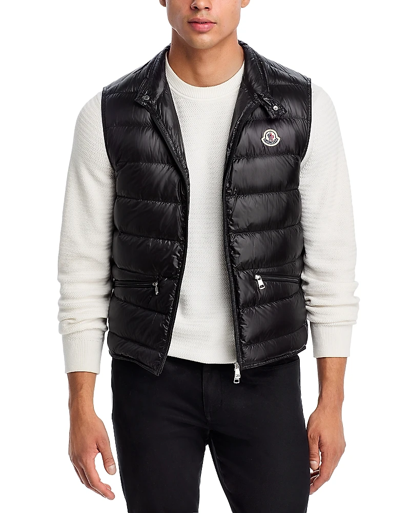 Moncler Gui Zip Front Vest