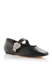 Sophia Webster Women's Titania Embellished Mary Jane Flats
