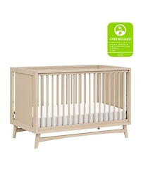 Peggy 3 in 1 Convertible Crib With Toddler Bed Conversion Kit