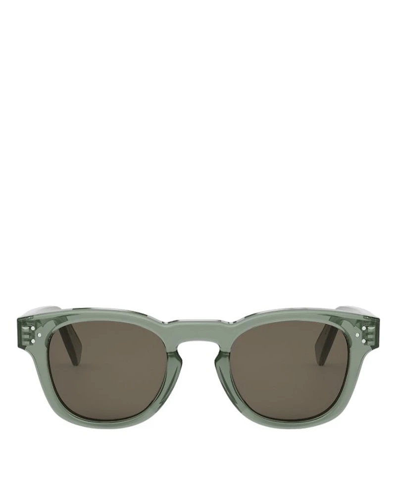 3 Dots Geometric Sunglasses, 49mm