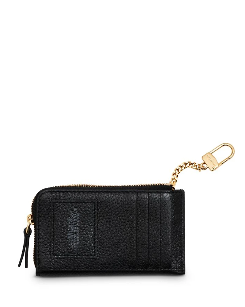 The Leather Top Zip Multi Wallet