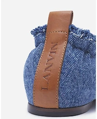 Women's The Ballerina Flat Denim