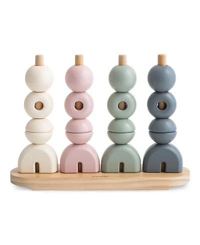 Wooden Multi Shape Stacker - Age 3 Years+
