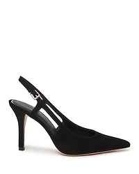 Women's Samara Pointed Toe High Heel Slingback Pumps