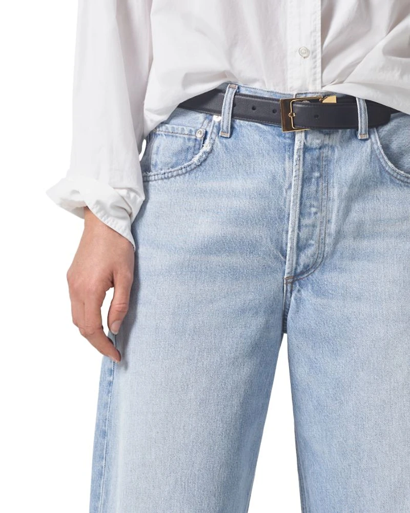 Ayla High Rise Baggy Cuffed Jeans
