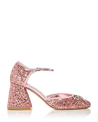 Women's Pirouette Bow Embellished Pumps
