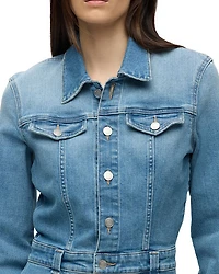 Reconstructed Denim Shirt Dress