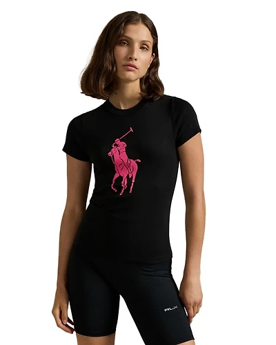 Pink Pony Crewneck Tee