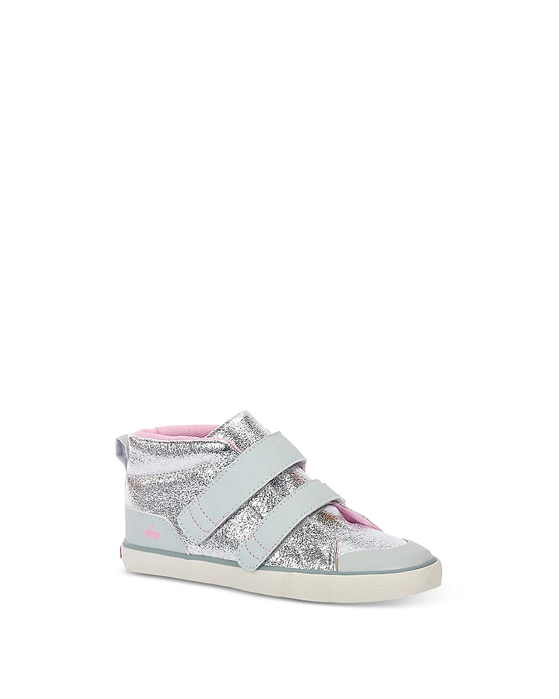 See Kai Run Girls' Dean Adapt Ii High Top Sneakers - Toddler