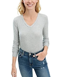Splendid Valley Long-Sleeve V-Neck Tee