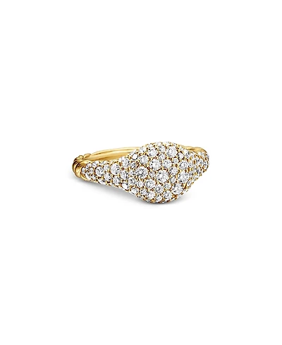 David Yurman Petite Pave Pinky Ring