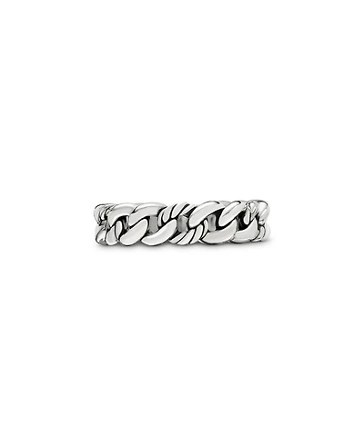 Belmont Curb Link Narrow Ring