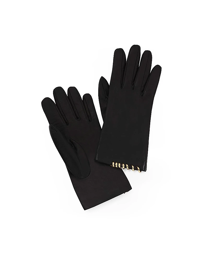 Lanvin Melodie Leather Gloves