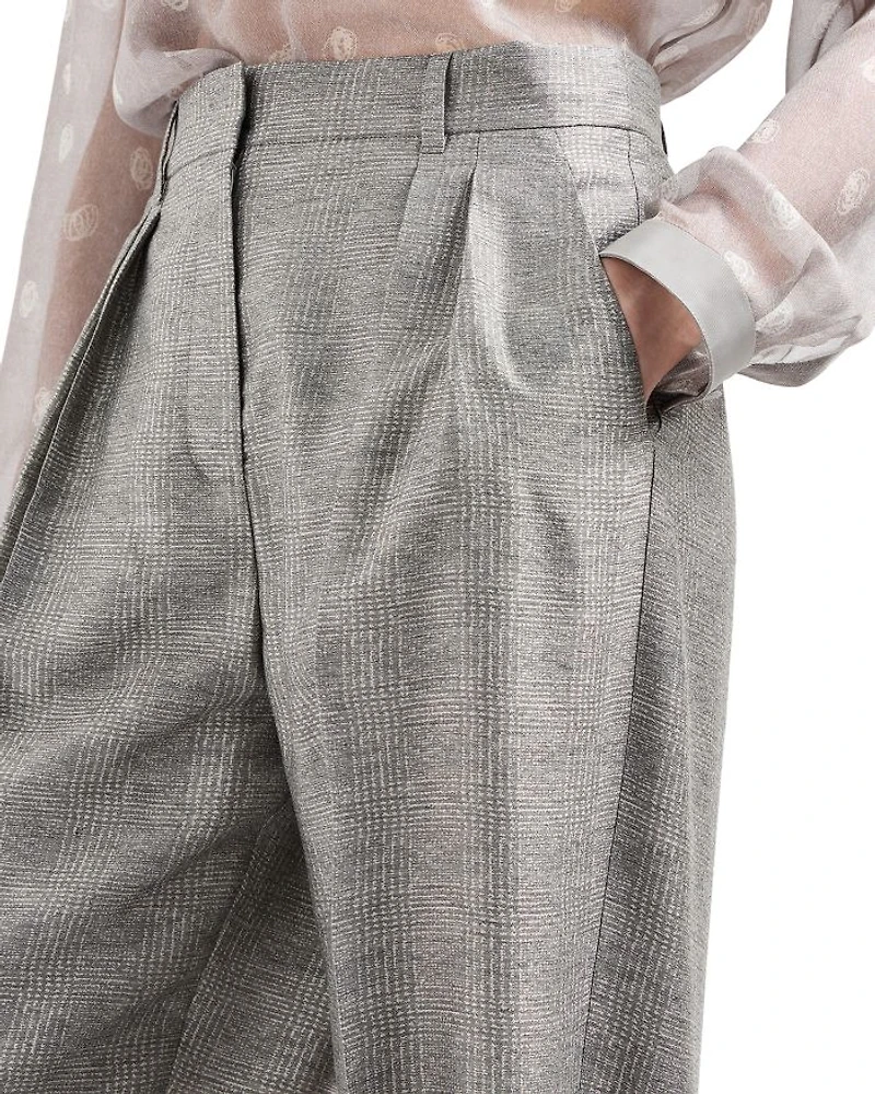 Pleated Waist Pants