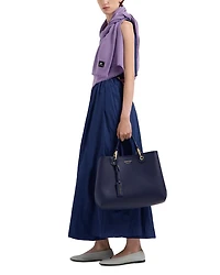 Taffeta Cutout Maxi Dress