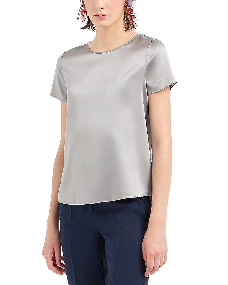 Emporio Armani Short Sleeve Blouse
