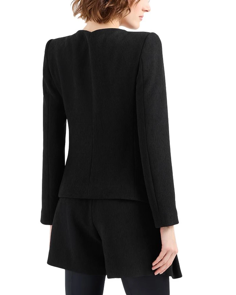 Rosette Stretch Tech Weave Jacket